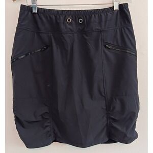 Patchington XCVL Movement Womens Poly Spandex Skort Black Size Large Fair cond